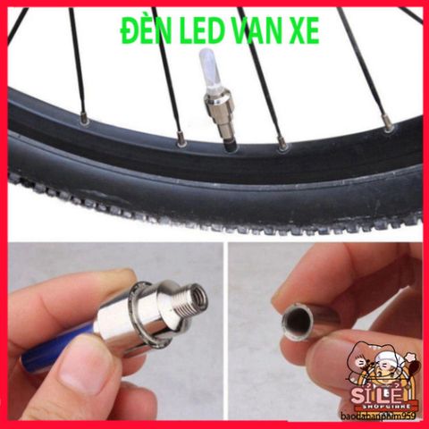 Đèn LED Trang Trí Lốp Xe Đạp GENENIC 7 Màu Sắc - Phụ Kiện Phát Sáng An Toàn Cho Xe Đạp Phong Cách Nghệ Thuật