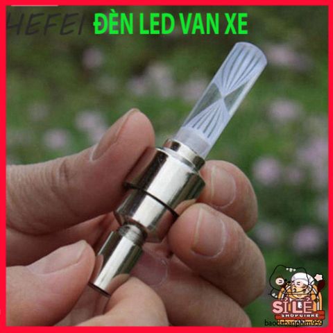 Đèn LED Trang Trí Lốp Xe Đạp - Phụ Kiện Thời Trang An Toàn Ban Đêm Cho Xe Đạp - Nắp Van Sáng Tạo, Tích Hợp Cảm Biến Thông Minh