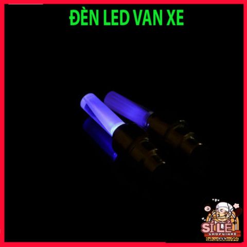 Đèn LED Trang Trí Lốp Xe Đạp - Phụ Kiện Thời Trang An Toàn Ban Đêm Cho Xe Đạp - Nắp Van Sáng Tạo, Tích Hợp Cảm Biến Thông Minh