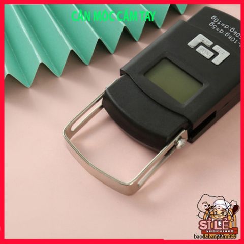 Cân Điện Tử Cầm Tay Mini Màn Hình HD - Cân Hành Lý Tối Đa 50kg, Dễ Dàng Sử Dụng, Phù Hợp Mua Sắm và Giao Nhận