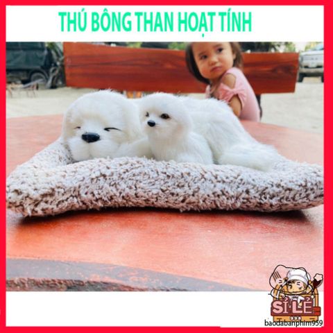Chó Bông Dễ Thương với Than Hoạt Tính (Size 20-28cm) - Khử Mùi Hiệu Quả Cho Xe Hơi - Đồ Chơi Thú Cưng Đáng Yêu