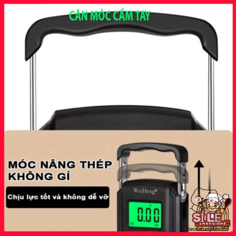 Cân Điện Tử Mini WH A22 75kg - Thiết Kế Xách Tay Thon Gọn, Màn Hình LCD Rõ Ràng, Pin AAA Dễ Thay Thế, Bảo Hành 12 Tháng