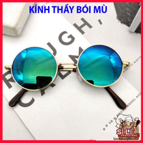 Kính Mắt Trang Điểm Mắt Tròn Phong Cách Nobita - Thời Trang Unisex Đa Màu, Phụ Kiện Nổi Bật Cho Mọi Khuôn Mặt