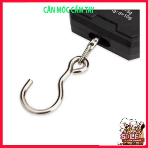Cân Điện Tử Mini Cầm Tay A23 - Cân Móc Đi Chợ Tải Trọng 50kg/10g, Bảo Hành 12 Tháng, Dễ Dàng Sử Dụng Thích Hợp Cho Nội Trợ