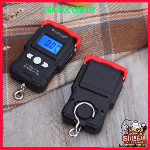 Cân Điện Tử Mini Cầm Tay A23 - Cân Móc Đi Chợ Tải Trọng 50kg/10g, Bảo Hành 12 Tháng, Dễ Dàng Sử Dụng Thích Hợp Cho Nội Trợ