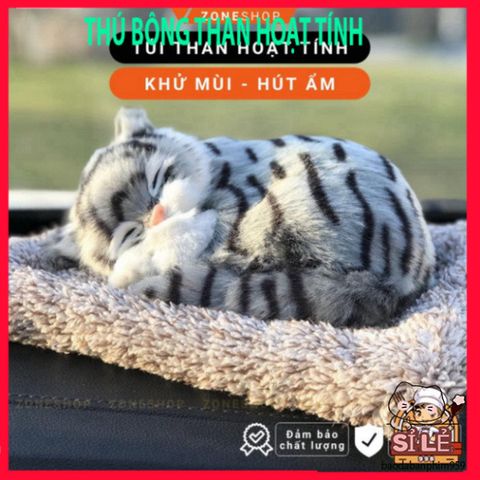 Thú Bông Khử Mùi Than Hoạt Tính - Phụ Kiện Ô Tô Dễ Thương, Lọc Không Khí Và Hút Ẩm Cho Không Gian Sống Zone Shop