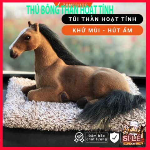 Thú Bông Khử Mùi Than Hoạt Tính - Phụ Kiện Ô Tô Dễ Thương, Lọc Không Khí Và Hút Ẩm Cho Không Gian Sống Zone Shop