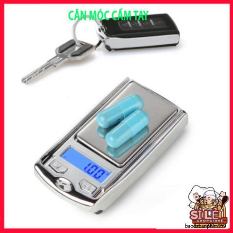 Cân Điện Tử Mini Xách Tay 200g/0.01g - Thiết Kế Thời Trang, Độ Chính Xác Cao, Tiện Lợi Dễ Dàng Mang Theo