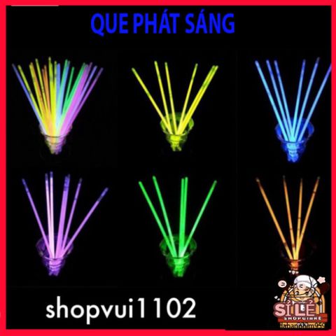 Que Thắp Sáng Dạ Quang Nhiều Màu - 100 Que 20cm, Đèn Trang Trí Tiệc Tùng, 5 Màu Sắc Rực Rỡ, Kết Nối Sáng Tạo