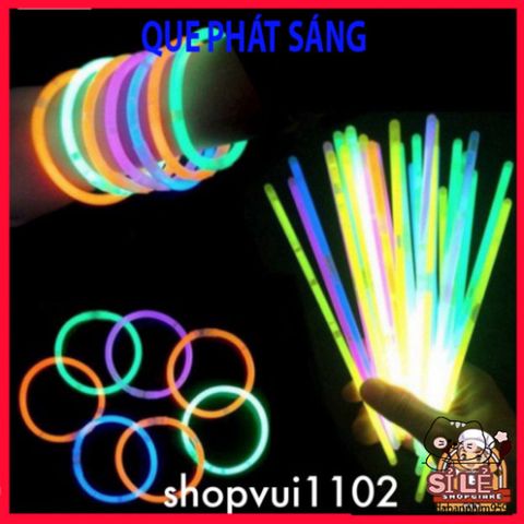 Que Thắp Sáng Dạ Quang Nhiều Màu - 100 Que 20cm, Đèn Trang Trí Tiệc Tùng, 5 Màu Sắc Rực Rỡ, Kết Nối Sáng Tạo