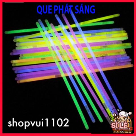 Que Thắp Sáng Dạ Quang Nhiều Màu - 100 Que 20cm, Đèn Trang Trí Tiệc Tùng, 5 Màu Sắc Rực Rỡ, Kết Nối Sáng Tạo