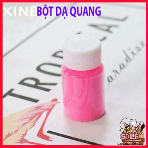 Bộ Bột Nhuộm Nhựa Phát Sáng Trong Bóng Tối 12 Màu - Trang Sức Nghệ Thuật Độc Đáo Cho Halloween và Tiệc Tùng