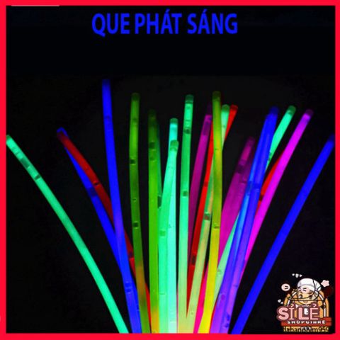 Que Phát Sáng Dạ Quang 100 Đầu Nối - Vòng Đeo Tay Địa Điểm Tiệc Tối Sáng Tạo, An Toàn Cho Trẻ Em và Người Lớn - Thiết Kế Độc Đáo