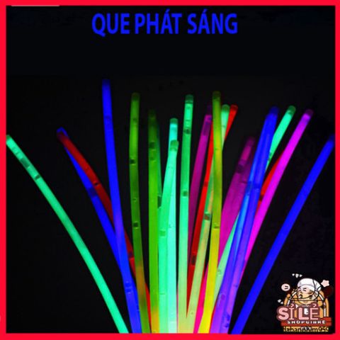 Bộ sản phẩm Que Phát Sáng 20 & 100 kèm đầu nối tạo vòng đeo tay - Dạ quang vui nhộn cho tiệc tùng, hoạt động ban đêm.
