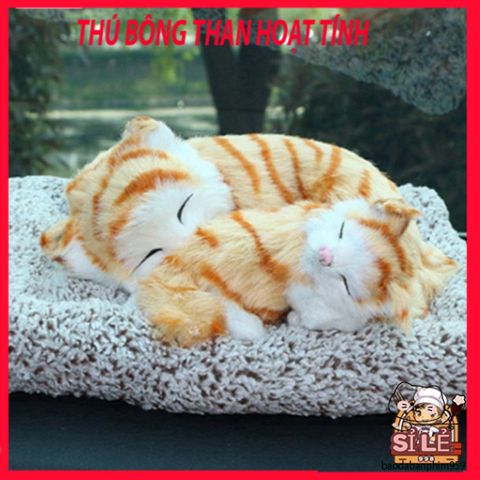 Thú Bông Than Hoạt Tính Khử Mùi, Lọc Không Khí Dễ Thương Cho Xe Ô Tô - Phụ Kiện Nội Thất Sinh Động