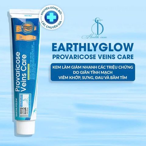 Kem Dưỡng Da Chân Giảm Đau Provaricose Veins Care 65g - Hỗ Trợ Giảm Sưng Viêm Tĩnh Mạch và Đau Khớp từ Earthlyglow