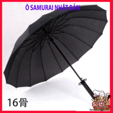 Ô Dù Che Mưa Katana Nhật Bản - Ô 16 Nan Bền Bỉ Màu Đen Thời Trang Cho Samurai, Phụ Kiện Độc Đáo Và Giá Tốt Nhất Thị Trường