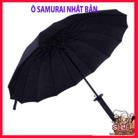 Ô Dù Che Mưa Katana Nhật Bản - Ô 16 Nan Bền Bỉ Màu Đen Thời Trang Cho Samurai, Phụ Kiện Độc Đáo Và Giá Tốt Nhất Thị Trường