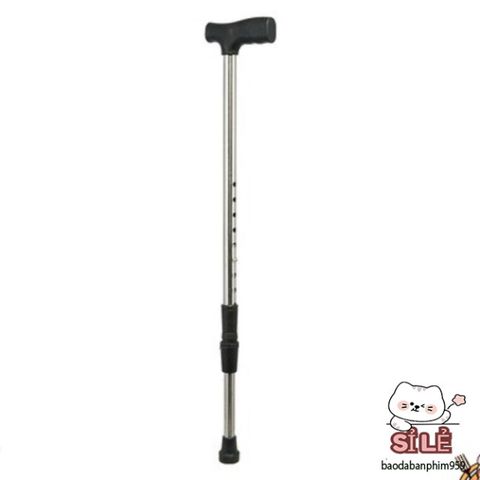 Gậy Tập Đi 4 Chân - Hỗ Trợ Di Chuyển An Toàn Cho Người Già, Thép Mạ Chrome, Chống Trơn Trượt, Thiết Kế Linh Hoạt, Đảm Bảo An Toàn