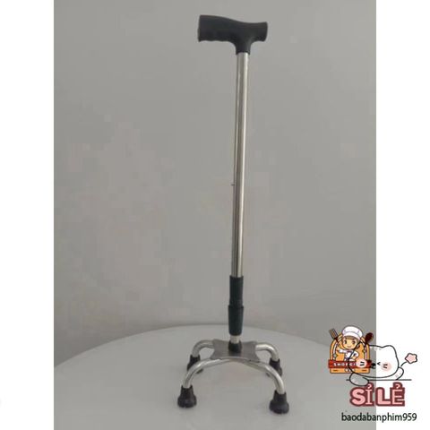 Gậy đi bộ Lucass điều chỉnh chiều cao - Gậy hỗ trợ 1 chân cho người cao tuổi, an toàn và tiện lợi, nhẹ, dễ sử dụng.