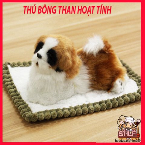 Thú Bông Ngựa Đôi Màu Vàng - Khử Mùi, Lọc Khí Tự Nhiên Cho Ô Tô, Phụ Kiện Dễ Thương Cho Bé Yêu