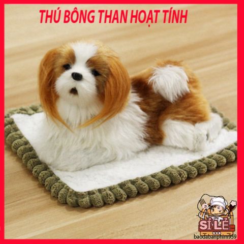 Thú Bông Ngựa Đôi Màu Vàng - Khử Mùi, Lọc Khí Tự Nhiên Cho Ô Tô, Phụ Kiện Dễ Thương Cho Bé Yêu
