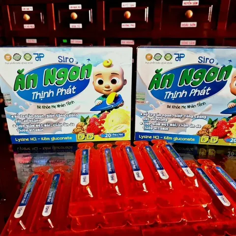 Siro Ăn Ngon Thịnh Phát - Giải Pháp Cho Bé Biếng Ăn, Hỗ Trợ Ăn Uống - Thực Phẩm Chức Năng Dành Cho Trẻ Từ 1-9 Tuổi