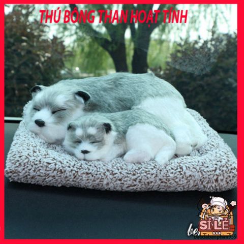 Thú Bông Hình Con Bò Than Hoạt Tính - Khử Mùi Hôi Cho Ô Tô & Nhà, Thiết Kế Dễ Thương, 99% Giống Thật, Phụ Kiện Trang Trí Sáng Tạo