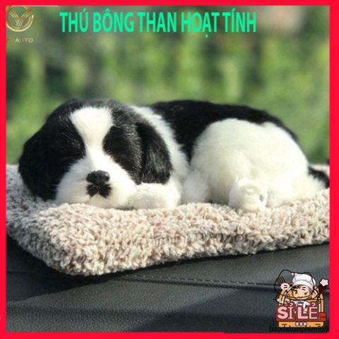 Thú Nhồi Bông Than Hoạt Tính Khử Mùi - Trang Trí Ô Tô Dễ Thương & Tiện Ích Cho Xe Hơi 14x18cm
