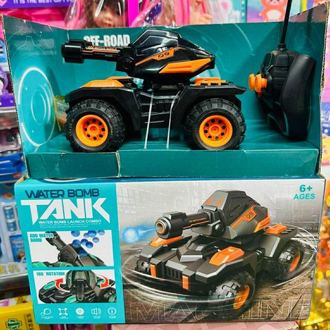 Xe Tăng Lội Nước Điều Khiển Từ Xa MECH TANK - Đồ Chơi Thú Vị Có Quay 180° Cho Trẻ Em, Màu Sắc Ngẫu Nhiên