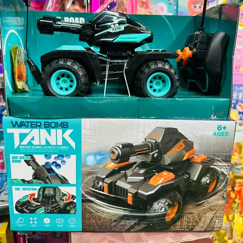 Xe Tăng Lội Nước Điều Khiển Từ Xa MECH TANK - Đồ Chơi Thú Vị Có Quay 180° Cho Trẻ Em, Màu Sắc Ngẫu Nhiên
