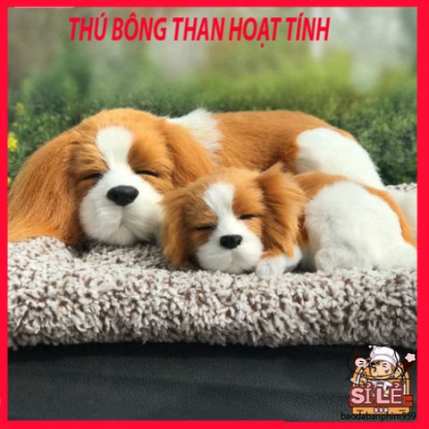 Gấu Bông Cún Vàng Đôi Tai Dài – Khử Mùi & Lọc Khí Bằng Than Hoạt Tính Cho Xe Hơi & Thú Cưng, Dễ Thương & Tiện Ích