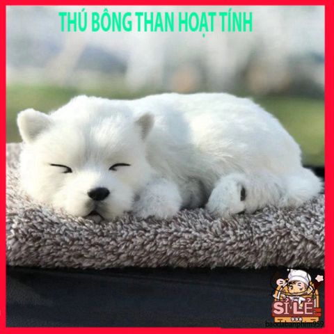 Phụ Kiện Trang Trí Ô Tô Hình Chú Chó Dễ Thương - Sản Phẩm Than Tre Hoạt Tính Thêm Độc Đáo Cho Xe Của Bạn
