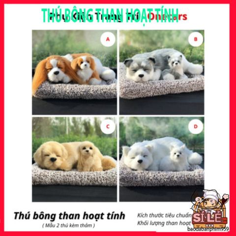 Gấu Bông Khử Mùi Than Hoạt Tính - Đồ Trang Trí Ô Tô Dễ Thương, Lọc Không Khí và An Toàn Cho Sức Khỏe