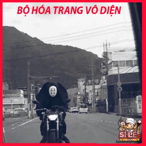 Bộ Trang Phục Cosplay Vô Diện Spirited Away Cao Cấp - Hoá Trang Halloween Độc Đáo, Đủ Kích Cỡ S, M, L