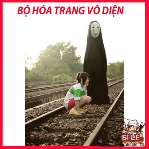 Bộ Trang Phục Vô Diện Cosplay Nhật Bản - Áo, Quần, Găng Tay và Mặt Nạ Cho Trẻ em và Người Lớn - Hóa Trang Thú Vị