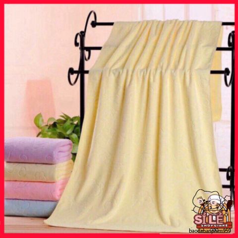 Khăn Tắm Cao Cấp Nhật Bản - Cotton Siêu Mềm 70x140cm, Họa Tiết Hoa Tươi Tắn - Freeship Toàn Quốc, Thoải Mái Sau Tắm