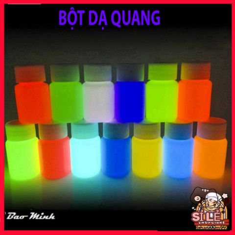 Bột Dạ Quang Siêu Sáng 20g - Sáng Tạo Handmade Trang Trí Huỳnh Quang Cho Mọi Dự Án Nghệ Thuật, Bất Ngờ Và Độc Đáo