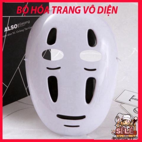 Bộ Đồ Cosplay Vô Diện Halloween - Áo Choàng, Mặt Nạ và Găng Tay Đen Độc Đáo Từ Spirited Away cho Tín Đồ Nghệ Thuật