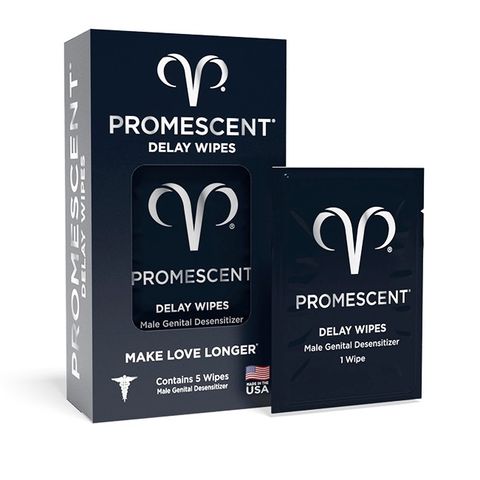 Khăn Lau Kéo Dài Cao Cấp Promescent Wipes Nam - Sản Phẩm Made in USA - Giải Pháp Vệ Sinh Thượng Hạng Dành Cho Phái Mạnh