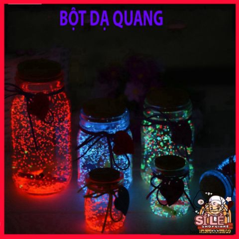 Bột Màu Huỳnh Quang 10g - Tạo Tác Phẩm Nghệ Thuật Màu Sắc Rực Rỡ, Thân Thiện Với Môi Trường, Phù Hợp Cho DIY Và Trang Trí