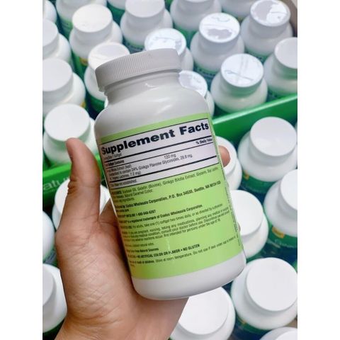 Viên uống bổ não Ginkgo Biloba 340mg Mỹ - Hỗ trợ tăng cường trí nhớ, tập trung và sức khỏe não bộ - Giảm giá 30k cho đơn từ 99k