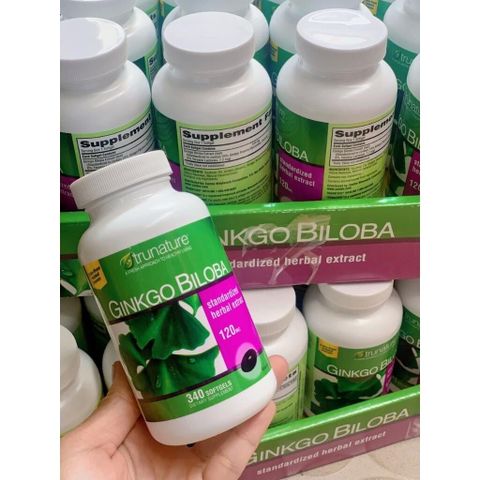 Viên uống bổ não Ginkgo Biloba 340mg Mỹ - Hỗ trợ tăng cường trí nhớ, tập trung và sức khỏe não bộ - Giảm giá 30k cho đơn từ 99k