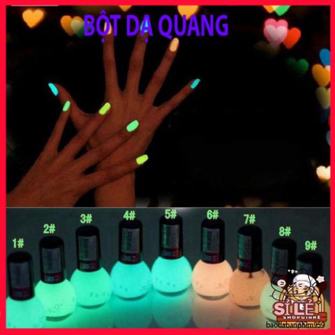 Bột Dạ Quang Phát Sáng Trong Bóng Tối 20g - Tạo Nghệ Thuật Độc Đáo, Dễ Dàng Sử Dụng Cho DIY và Thủ Công Mỹ Nghệ