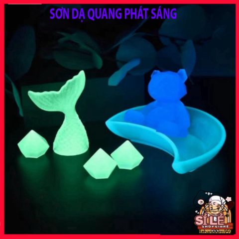 Bột màu dạ quang siêu sáng 10g - 12 màu sắc phát sáng mạnh mẽ cho trang trí không gian, nghệ thuật và sự kiện rực rỡ.