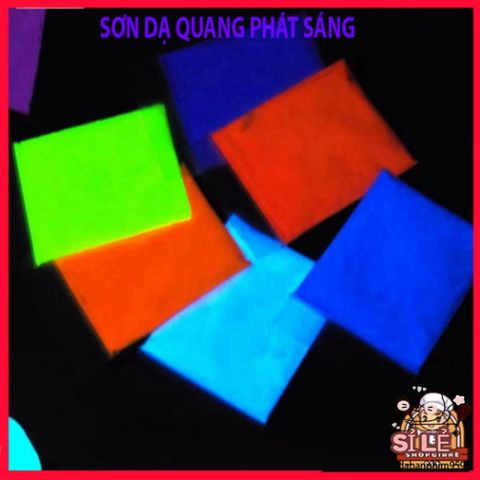 Bột màu dạ quang siêu sáng 10g - 12 màu sắc phát sáng mạnh mẽ cho trang trí không gian, nghệ thuật và sự kiện rực rỡ.