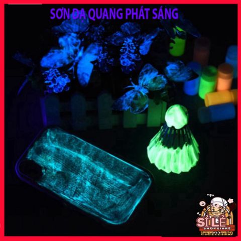 Bột màu dạ quang siêu sáng 10g - 12 màu sắc phát sáng mạnh mẽ cho trang trí không gian, nghệ thuật và sự kiện rực rỡ.