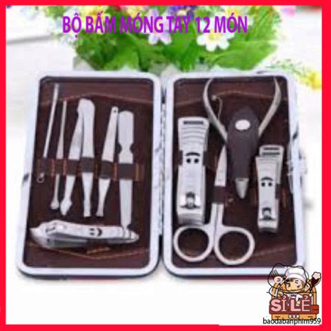 Bộ Kìm Đa Năng 12 Món – Dụng Cụ Chăm Sóc Móng Tay, Chân Cao Cấp, Tiện Lợi, Thiết Kế Đẹp, Chất Liệu Bền Bỉ, Phù Hợp Mọi Nhu Cầu Chăm Sóc Cá Nhân