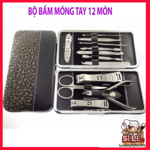 Bộ Kìm Đa Năng 12 Món – Dụng Cụ Chăm Sóc Móng Tay, Chân Cao Cấp, Tiện Lợi, Thiết Kế Đẹp, Chất Liệu Bền Bỉ, Phù Hợp Mọi Nhu Cầu Chăm Sóc Cá Nhân
