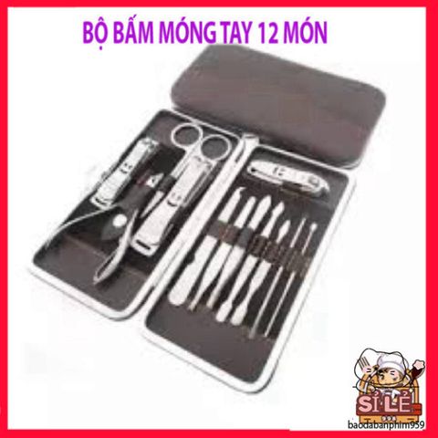Bộ Kìm Đa Năng 12 Món – Dụng Cụ Chăm Sóc Móng Tay, Chân Cao Cấp, Tiện Lợi, Thiết Kế Đẹp, Chất Liệu Bền Bỉ, Phù Hợp Mọi Nhu Cầu Chăm Sóc Cá Nhân